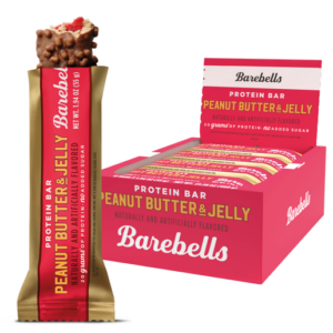 Barebells Peanut Butter Jelly Protein Bar 1.94oz 12ct